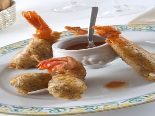 Crevettes « black Kwehly » en beignets au Kari-Gosse