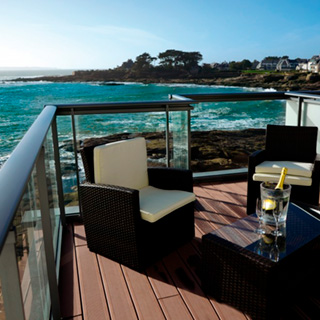 Terrasse de chambre d'hôtel - Le Vivier